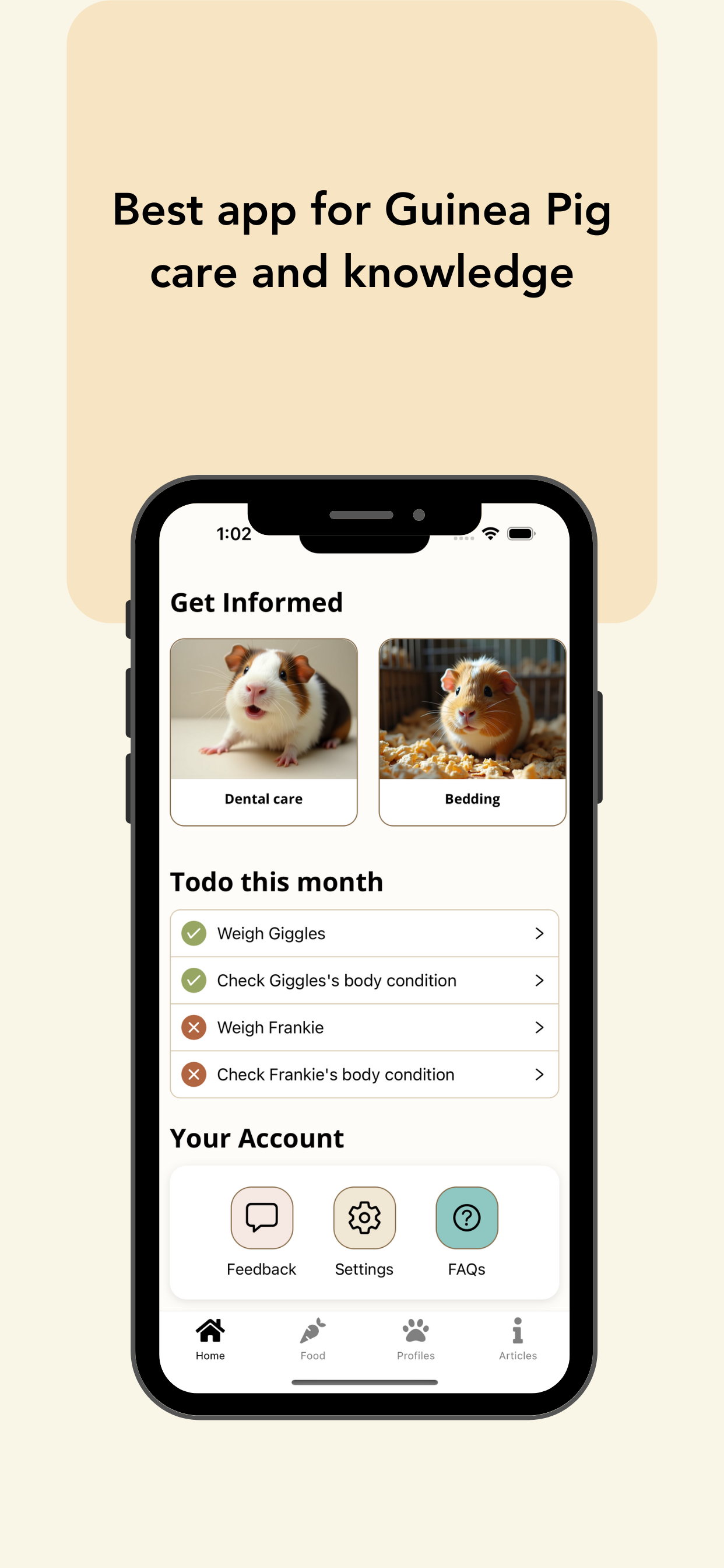 Guinea Pig Bowl App Preview